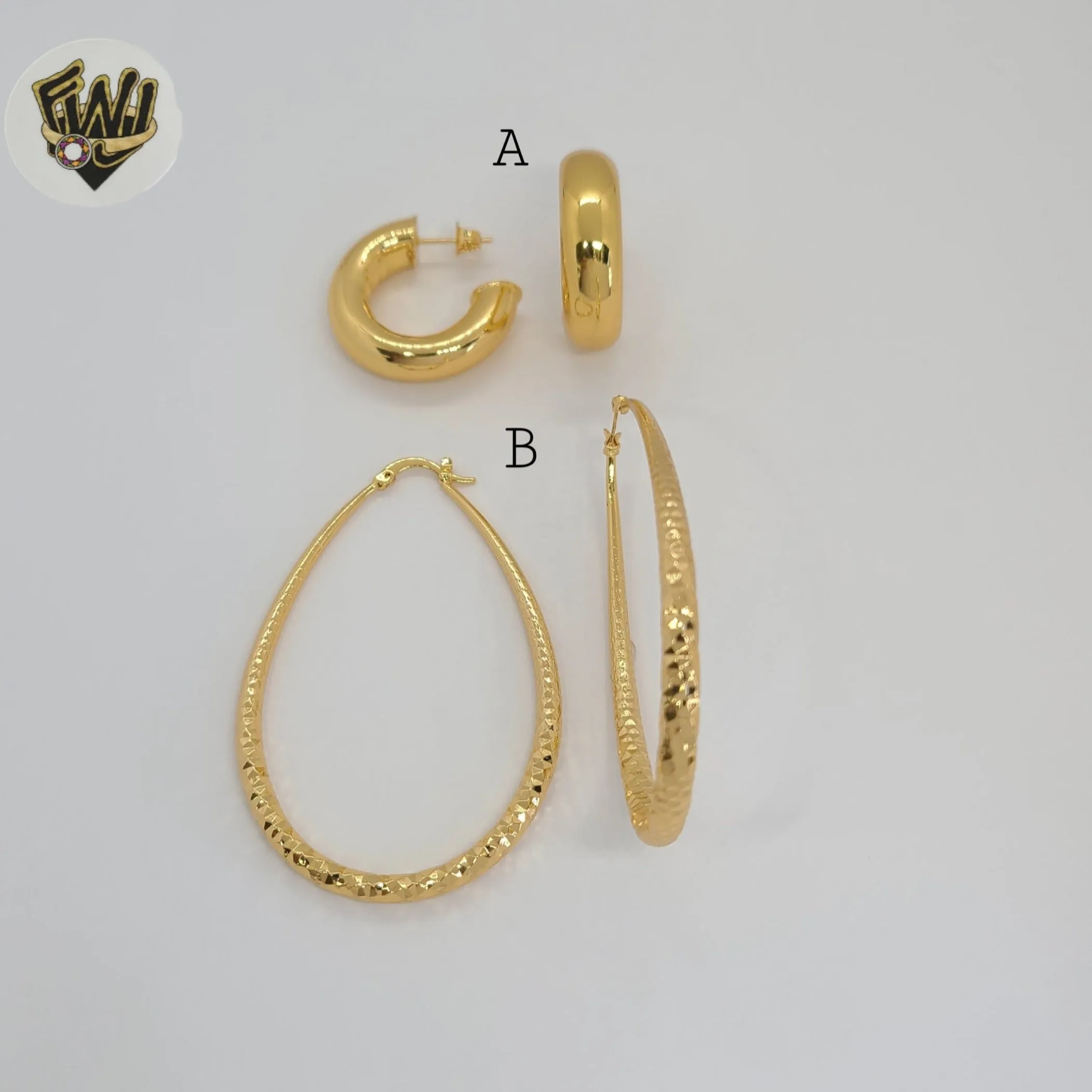 (1-2982-7) Gold Laminate - Hoops - BGO.