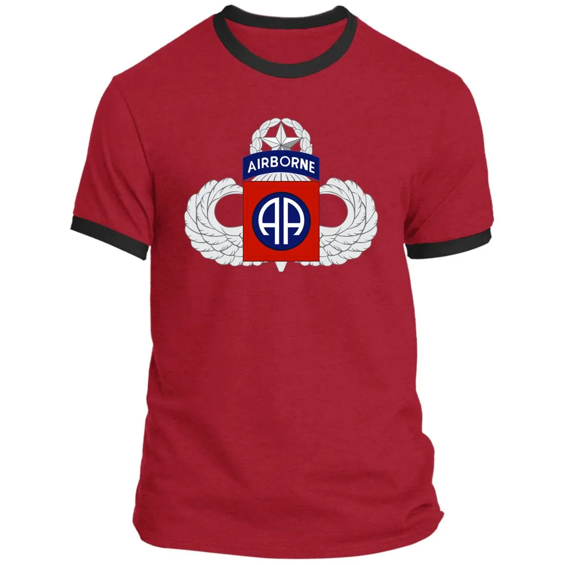 82nd Airborne Master Ringer Tee