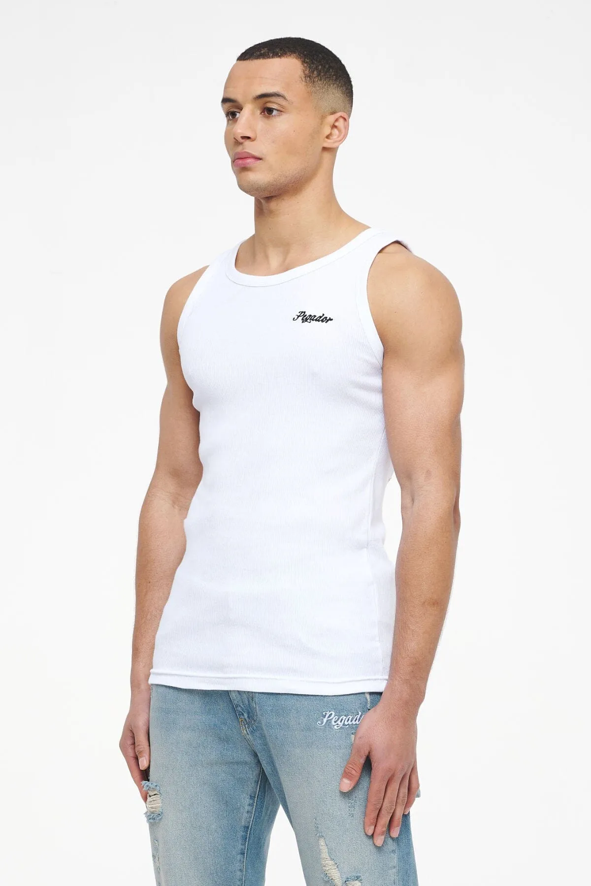 Adera Rib Undershirt White