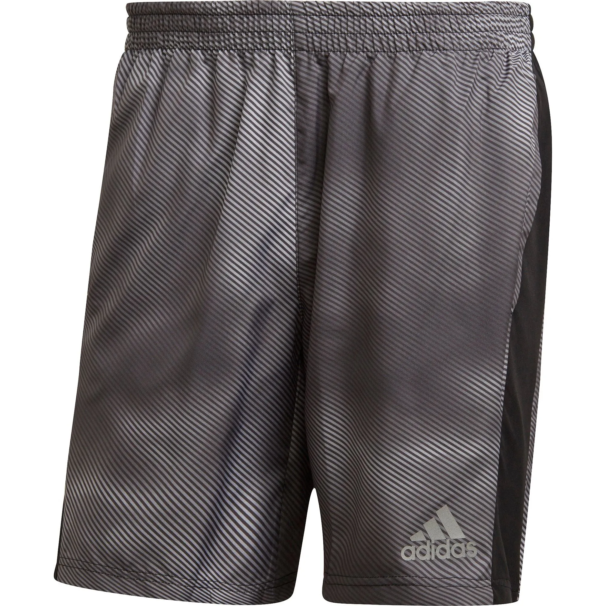 adidas Own The Run 9 Inch Mens Running Shorts - Grey