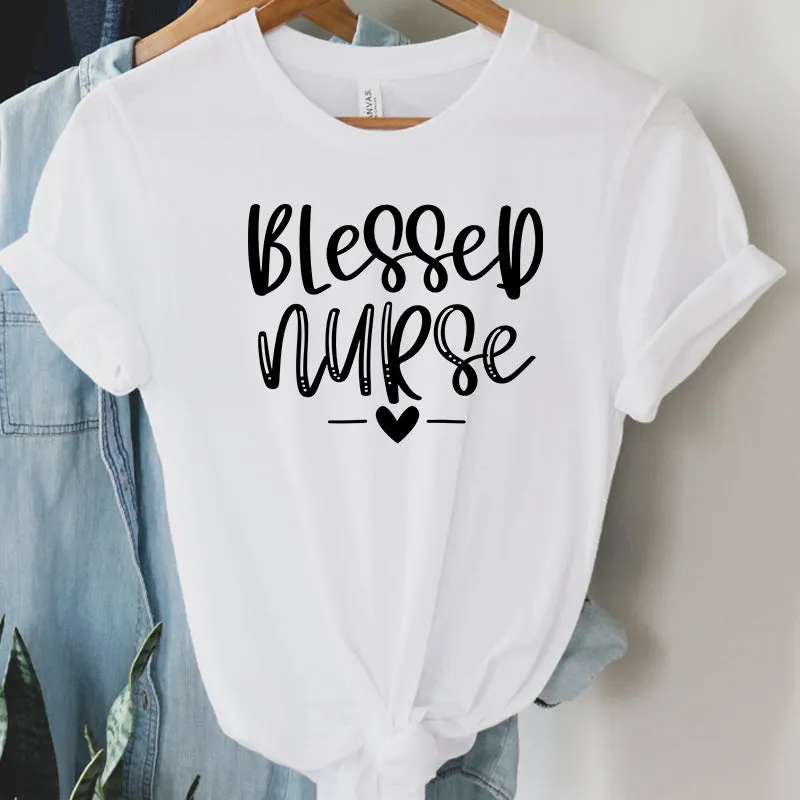 Adult Bella Canvas Tee | Blessed Nurse