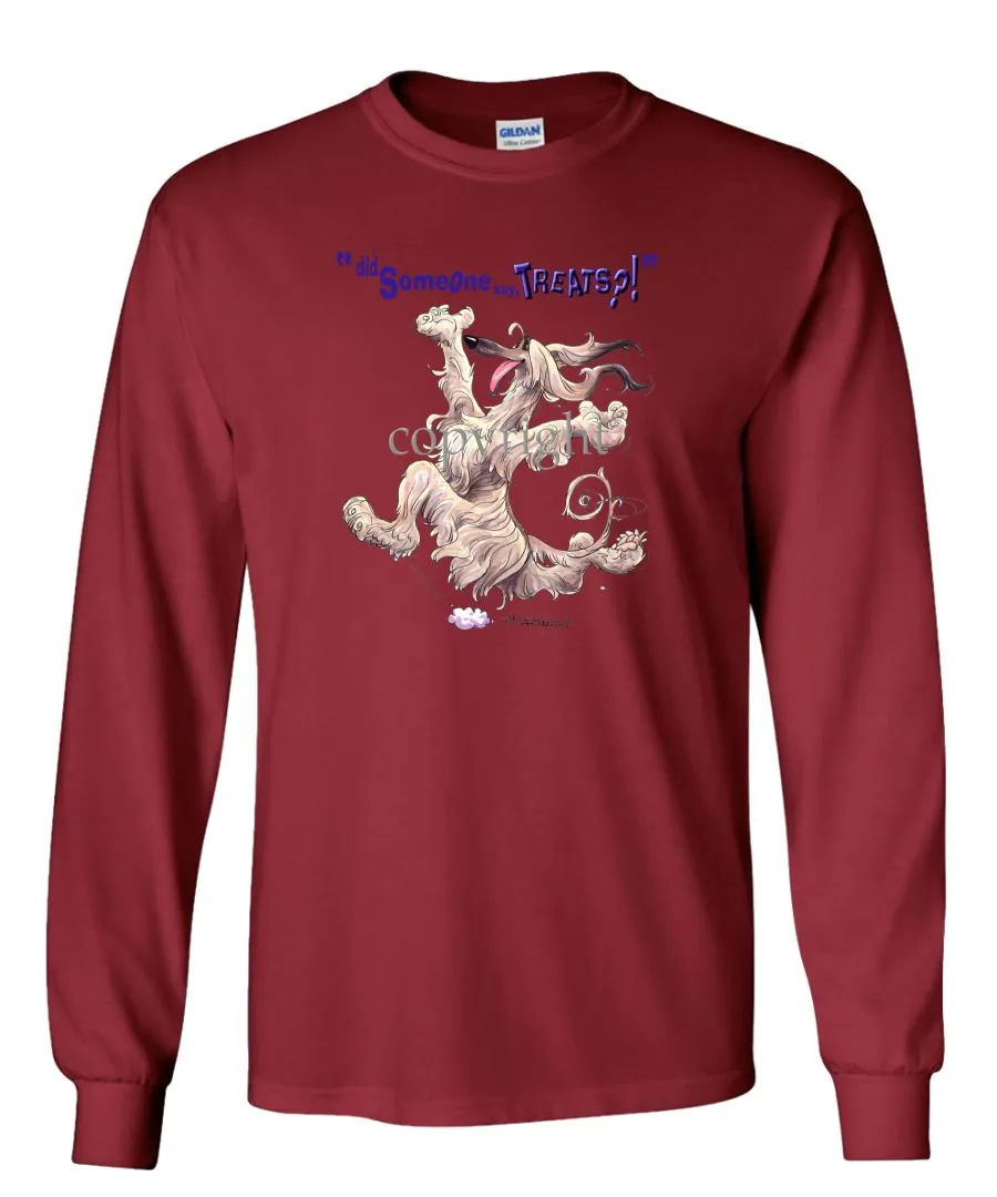 Afghan Hound - Treats - Long Sleeve T-Shirt