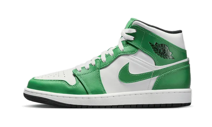 Air Jordan 1 Mid "Lucky Green"