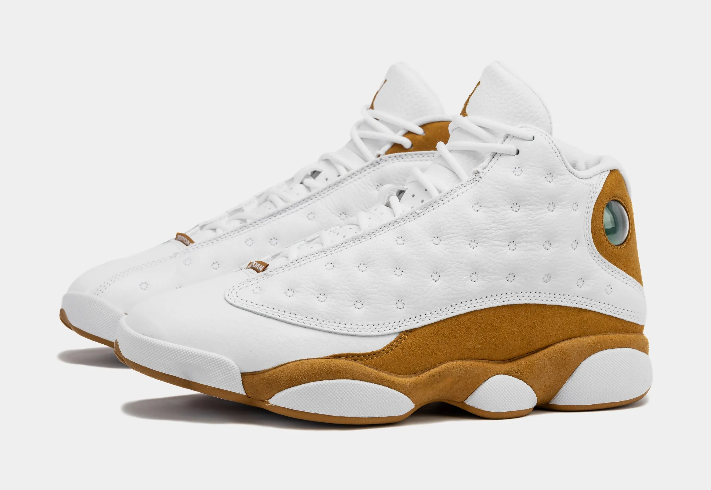 Air Jordan 13 Retro Wheat Mens Lifestyle Shoes (White/Wheat)