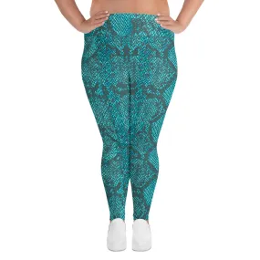 All-Over Print Plus Size Leggings