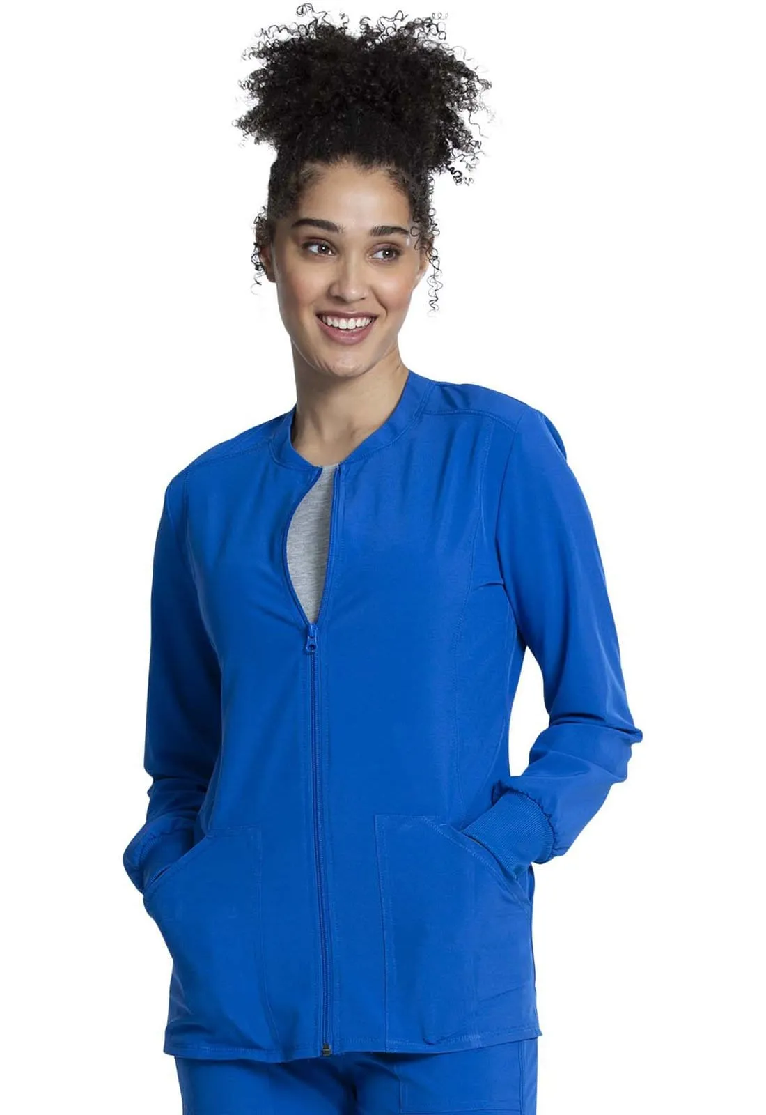 Allura  Zip Front Scrub Jacket CKA384