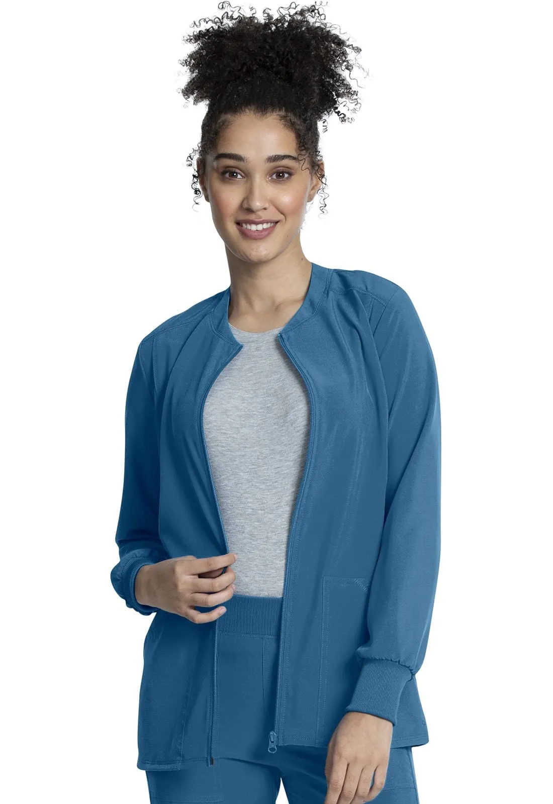 Allura  Zip Front Scrub Jacket CKA384