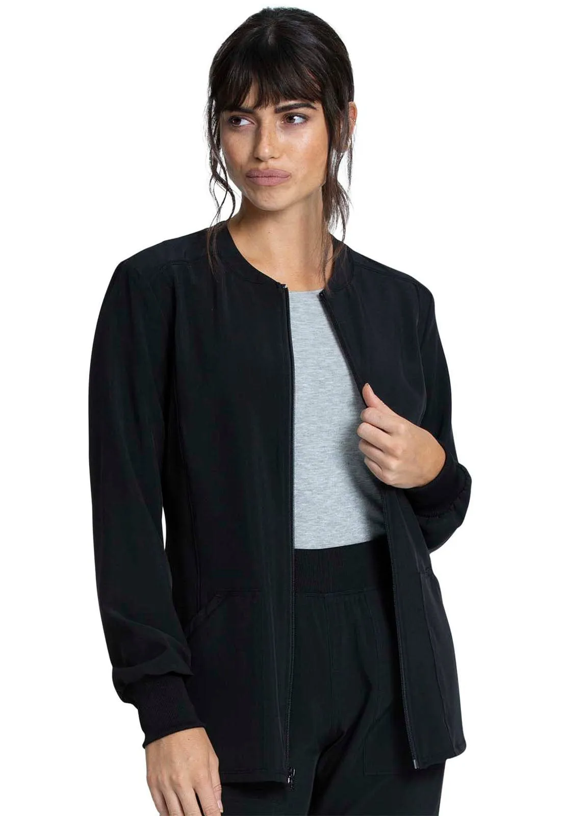 Allura  Zip Front Scrub Jacket CKA384