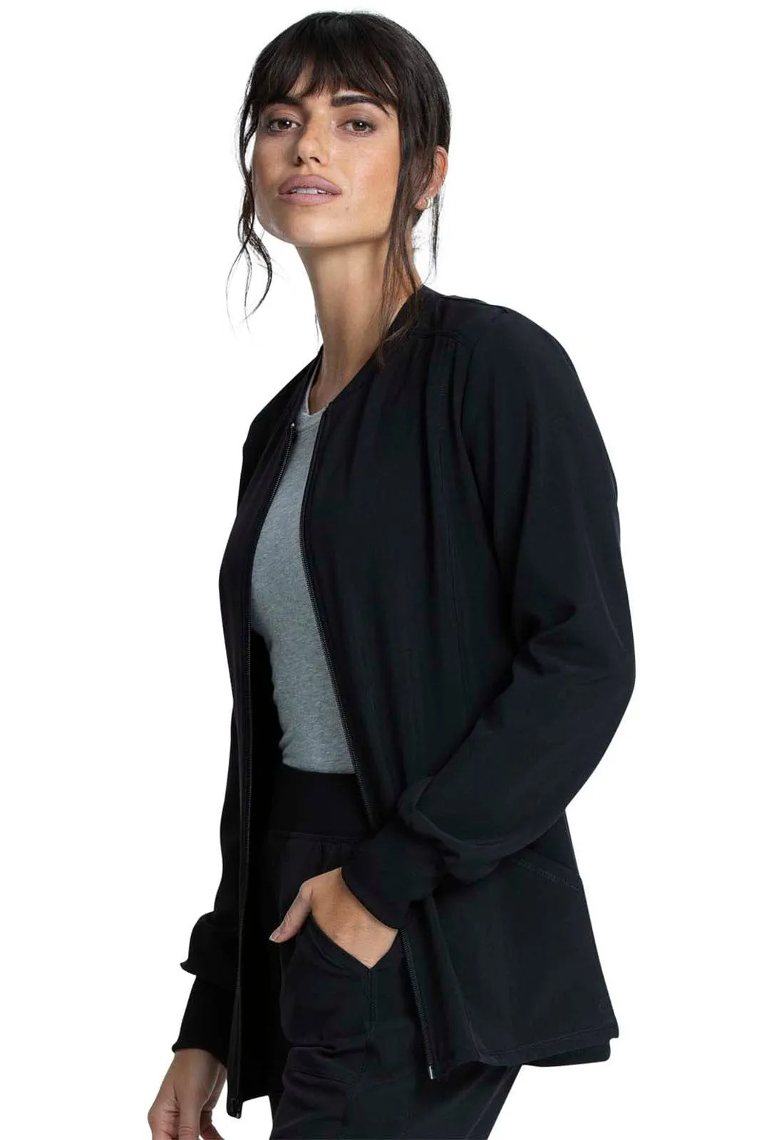 Allura  Zip Front Scrub Jacket CKA384