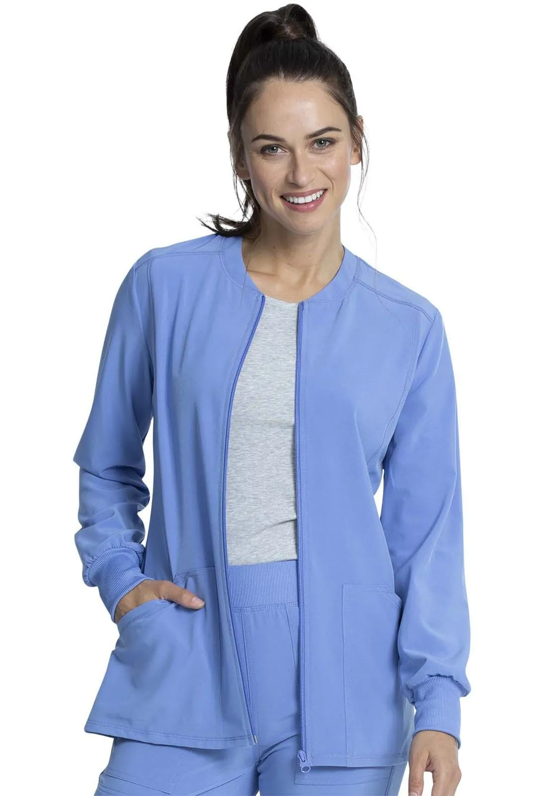 Allura  Zip Front Scrub Jacket CKA384