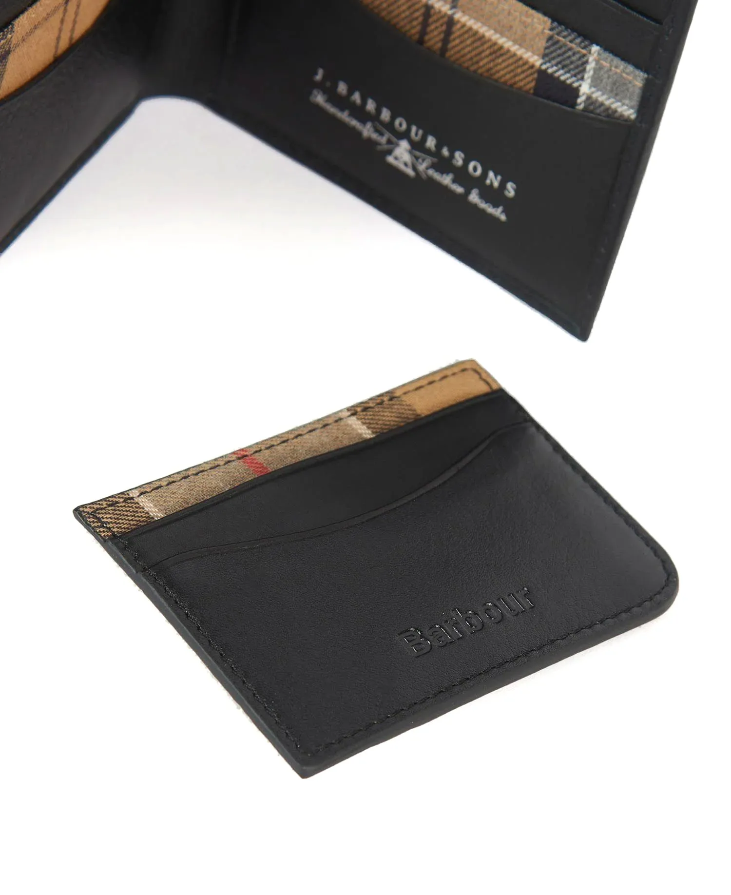 Barbour Mens 'Craster' Wallet/ Card Gift Set