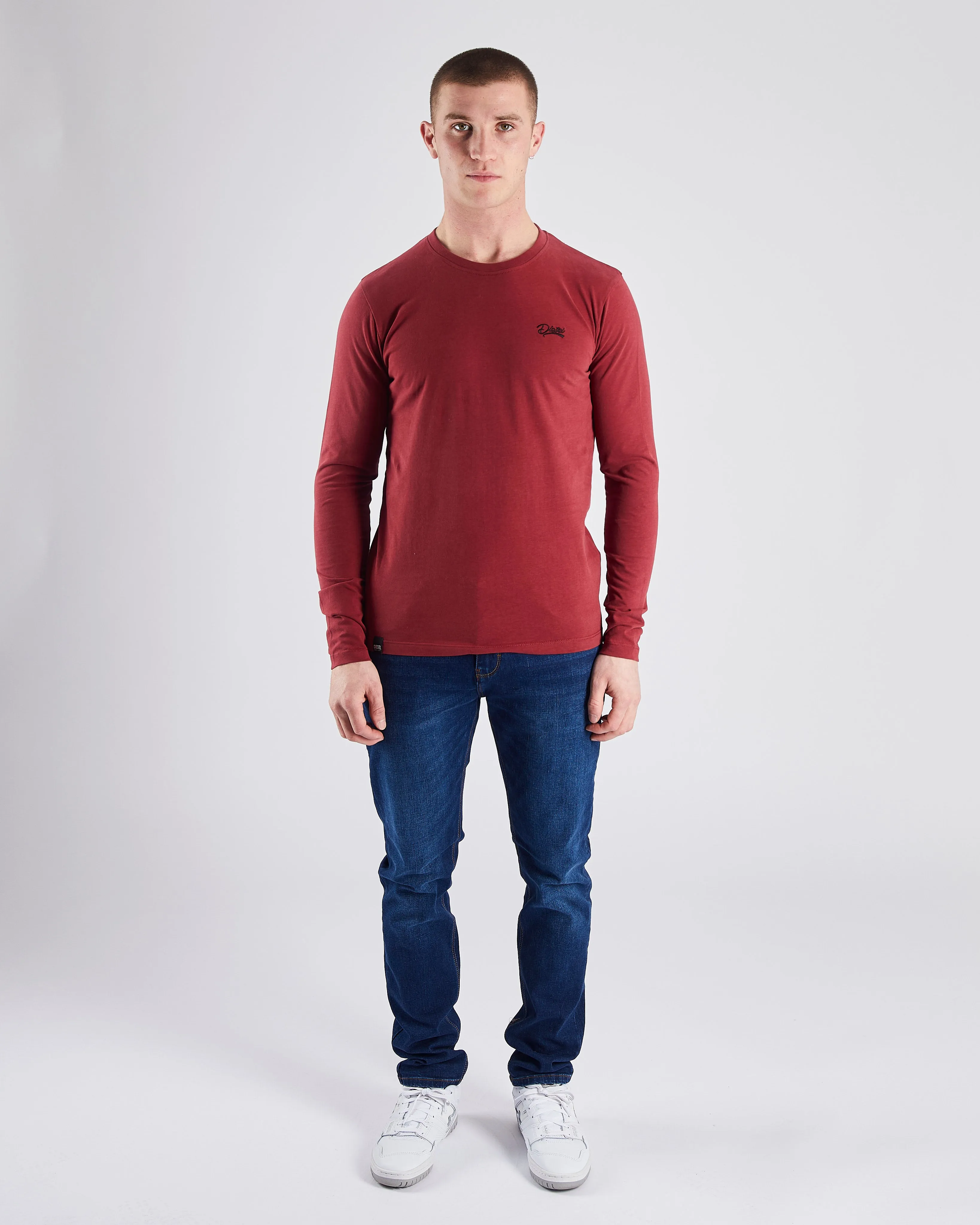 Basic Nilo  L/S Tee Havana Red