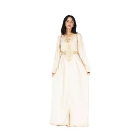 Beige Wedding Kaftan