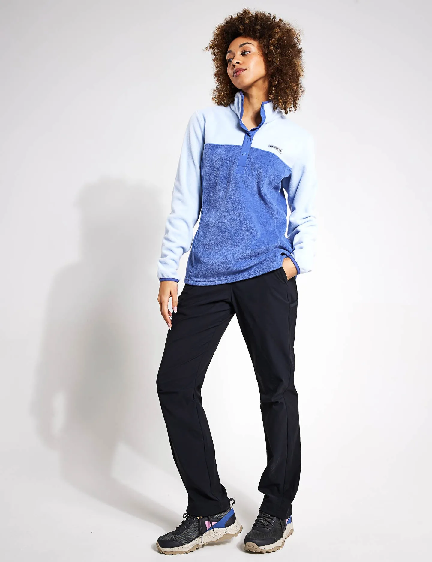 Benton Springs Half Snap Pullover - Eve/Whisper