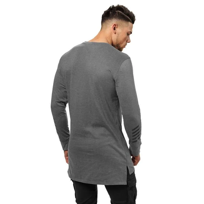 Better Bodies Bronx Long Sleeve - Dark Grey Melange