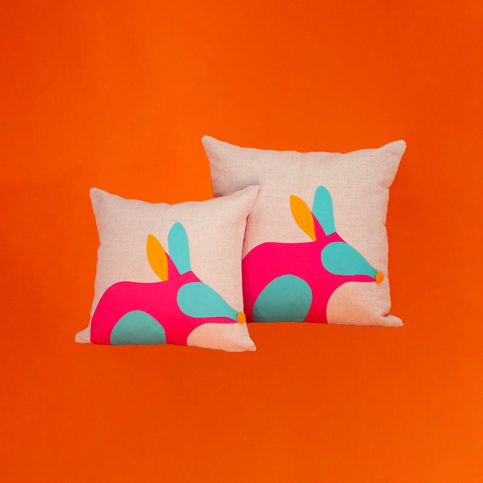 Bilby Cushion in Hot Pink