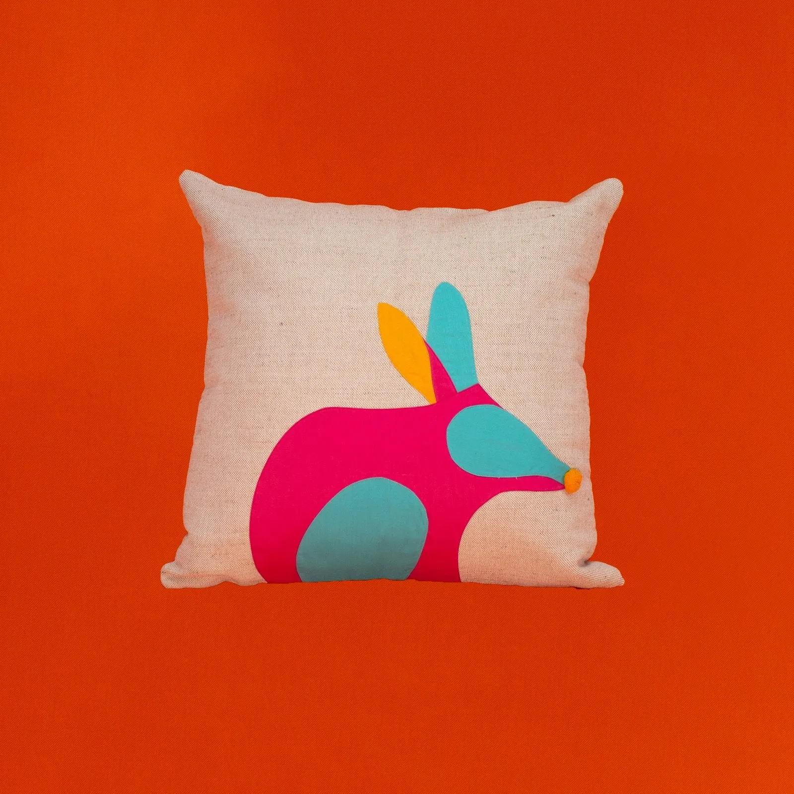 Bilby Cushion in Hot Pink