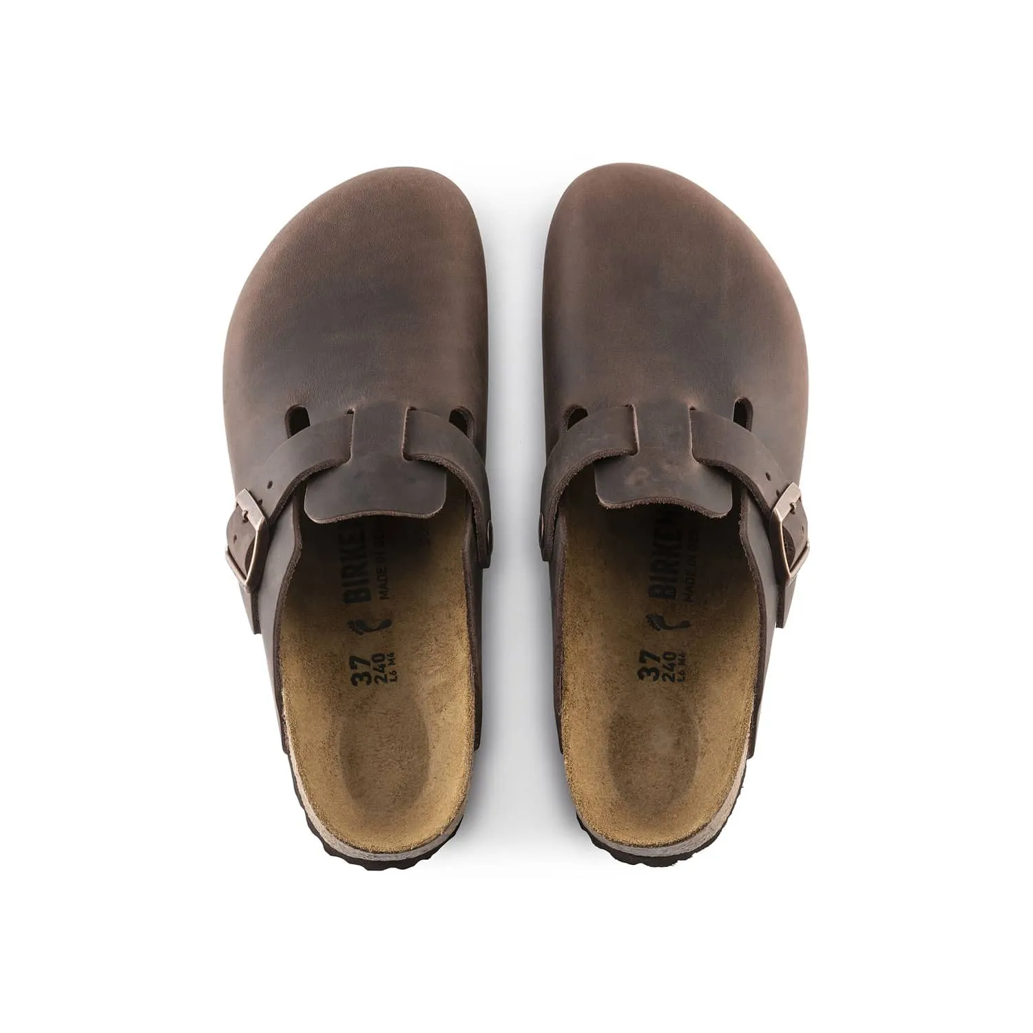 Birkenstock Boston Habana Oiled Leather