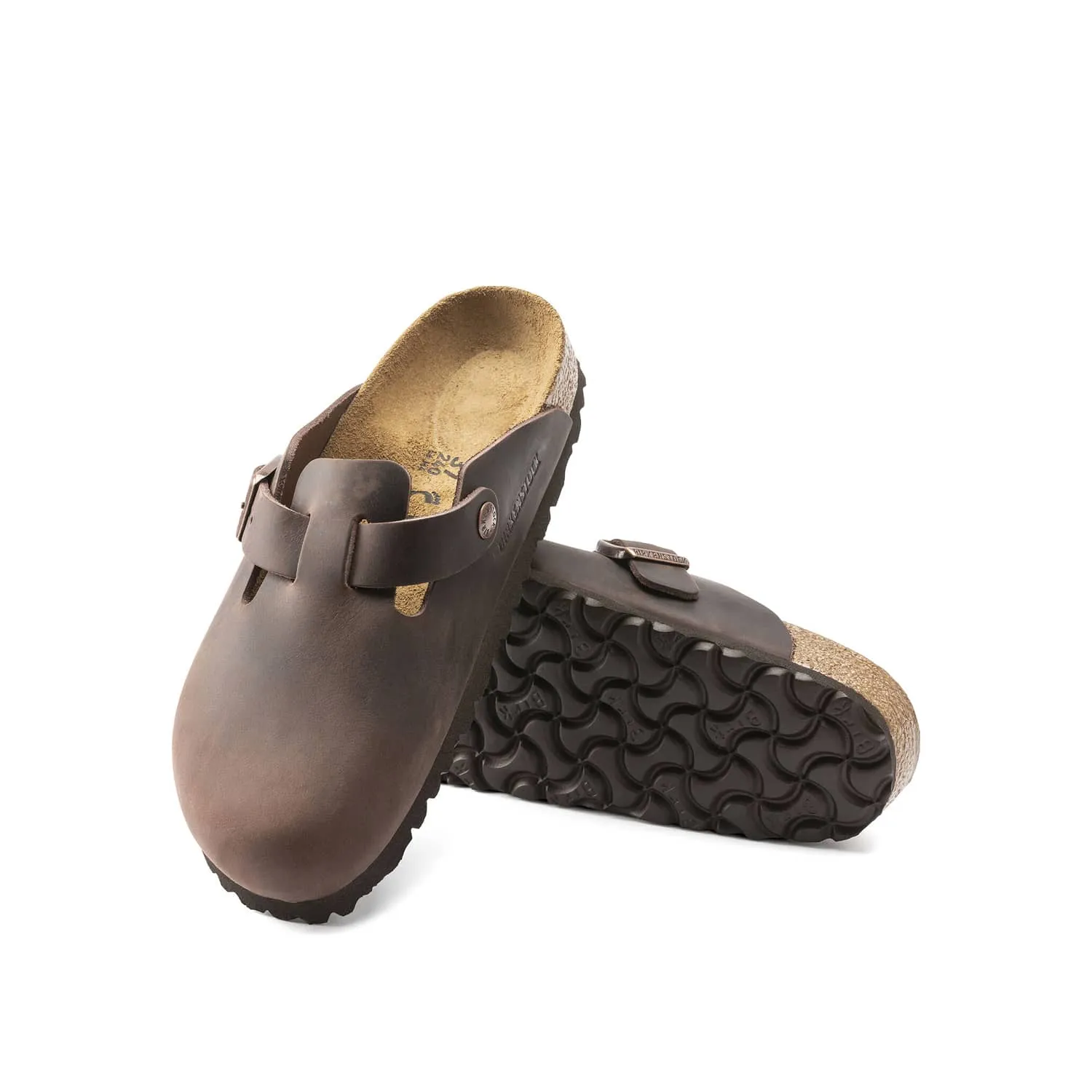 Birkenstock Boston Habana Oiled Leather