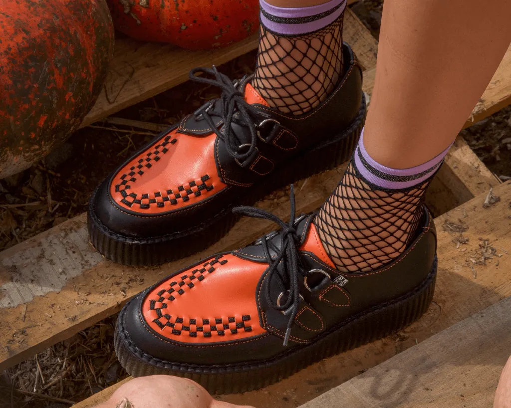 Black & Orange TUKskin Viva Mondo Creeper