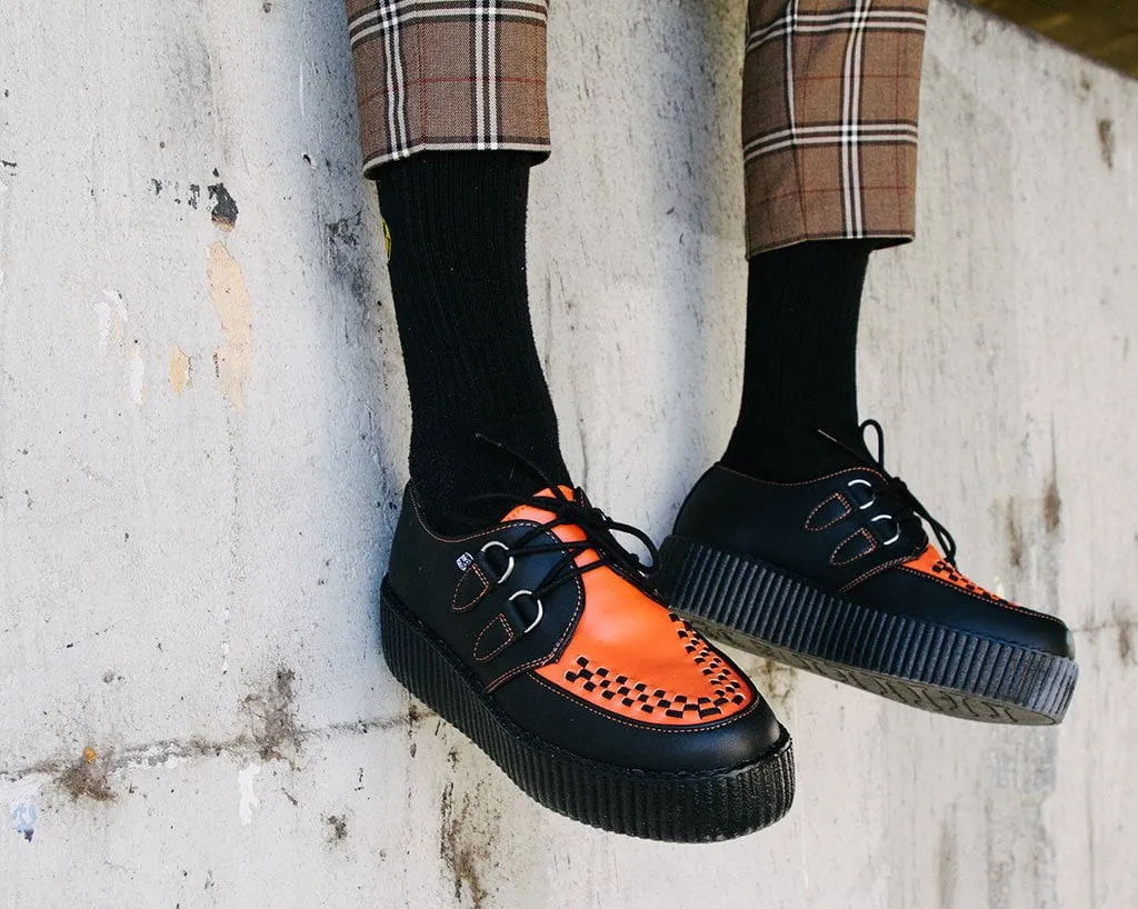 Black & Orange TUKskin Viva Mondo Creeper