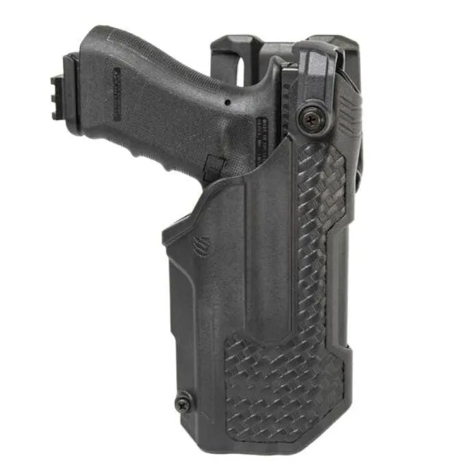 BlackHawk T-Series Level 3 Duty Light-Bearing Basketweave Holster