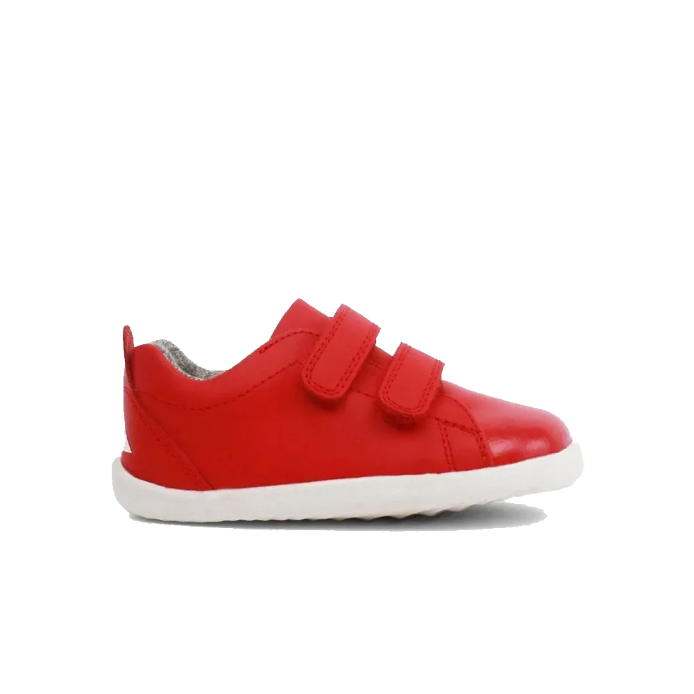 Bobux Step Up Grass Court Waterproof Kids Red