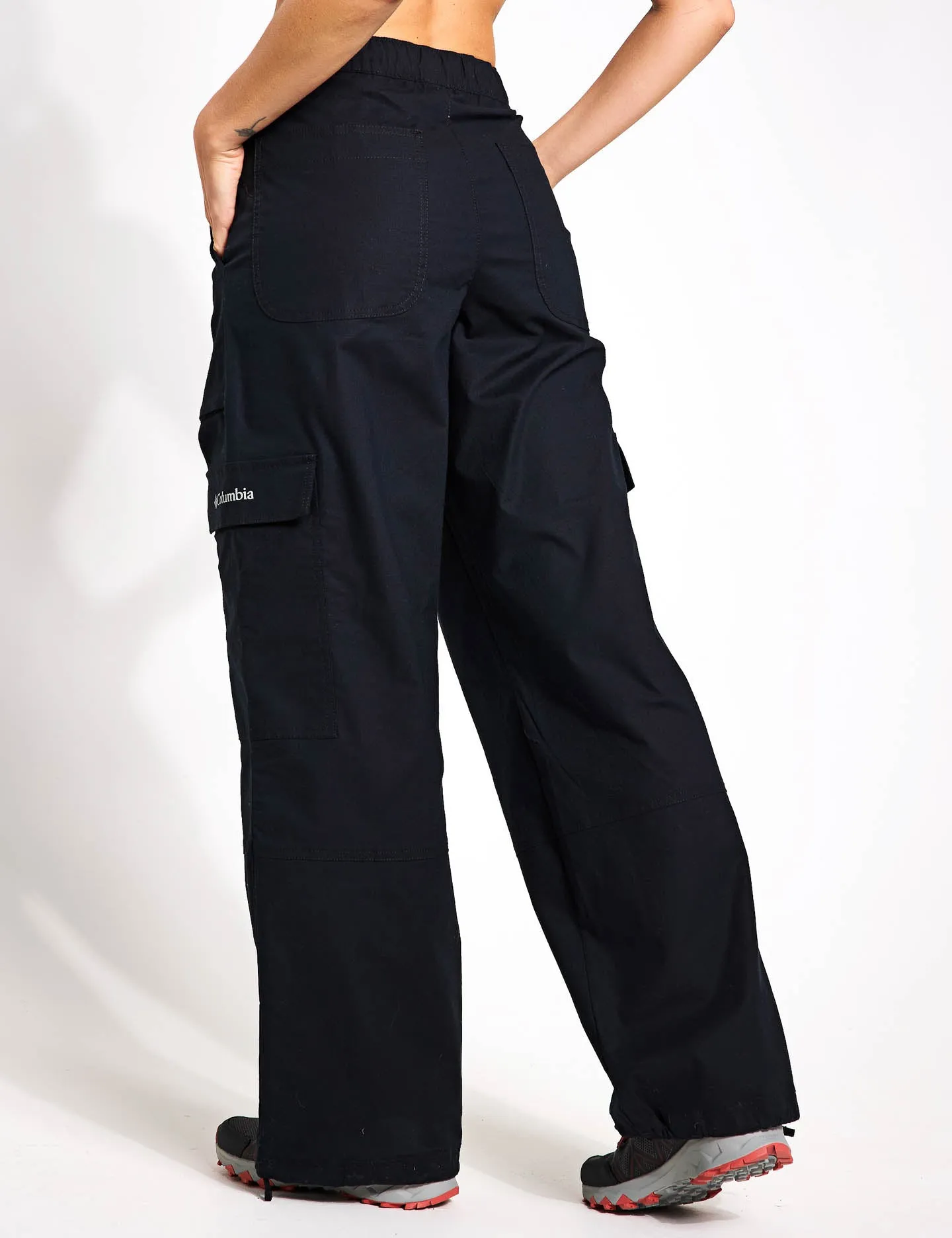 Brea Falls Cotton Ripstop Pant - Black