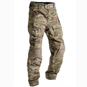 Camouflage with Pads Hunting Multi Pockets Men's Cargo Pants