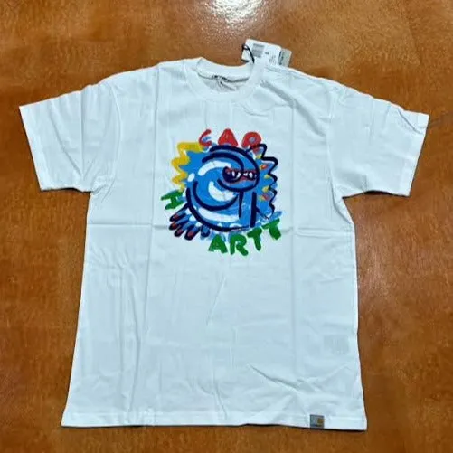 CARHARTT WIP SHORT SLEEVE TOURL T-SHIRT (WHITE)