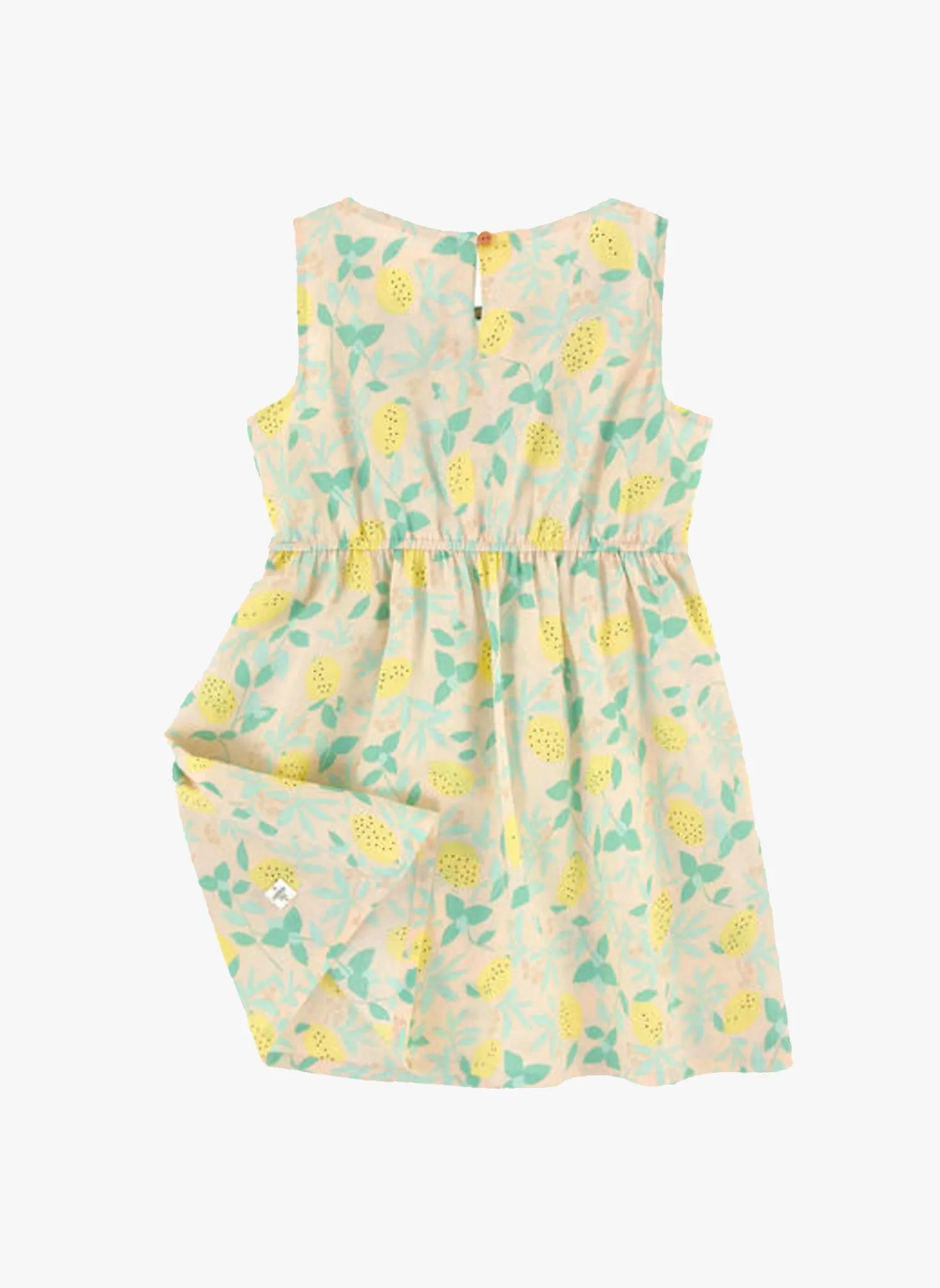 Carrement Beau Girls Lime Print Dress