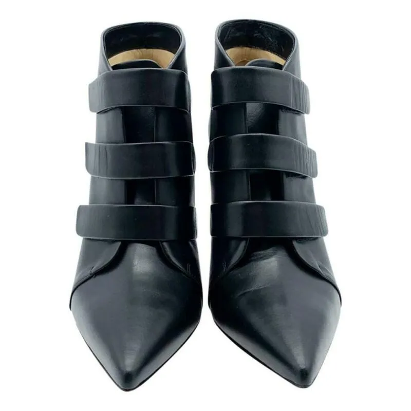 Christian Louboutin Black Triniboot Stiletto Boots/Booties