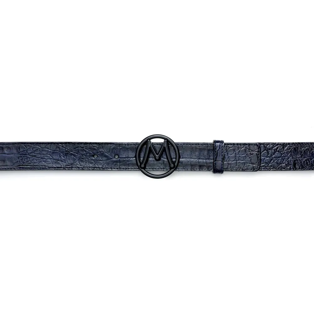 Circle Icon Crocodile Belt