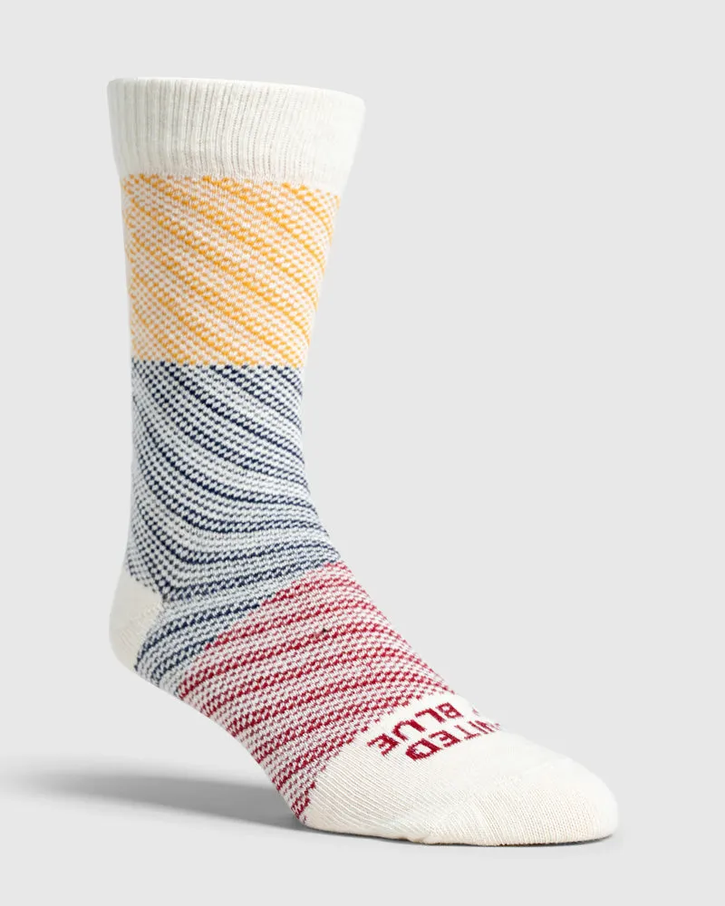 Colorblock SoftHemp Sock