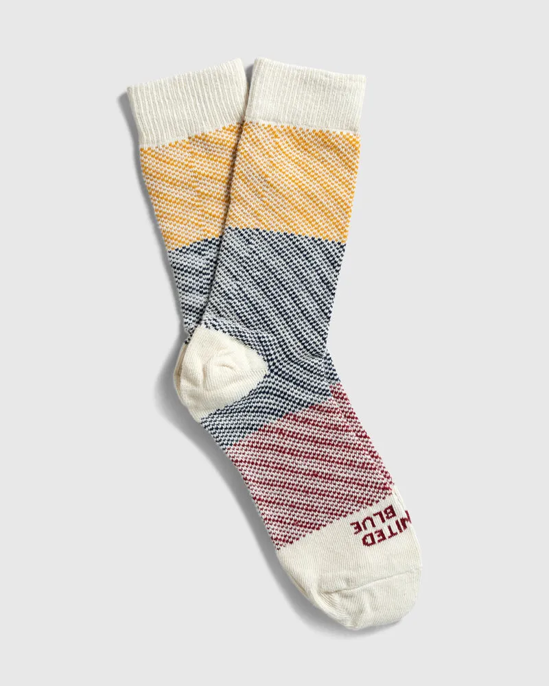 Colorblock SoftHemp Sock