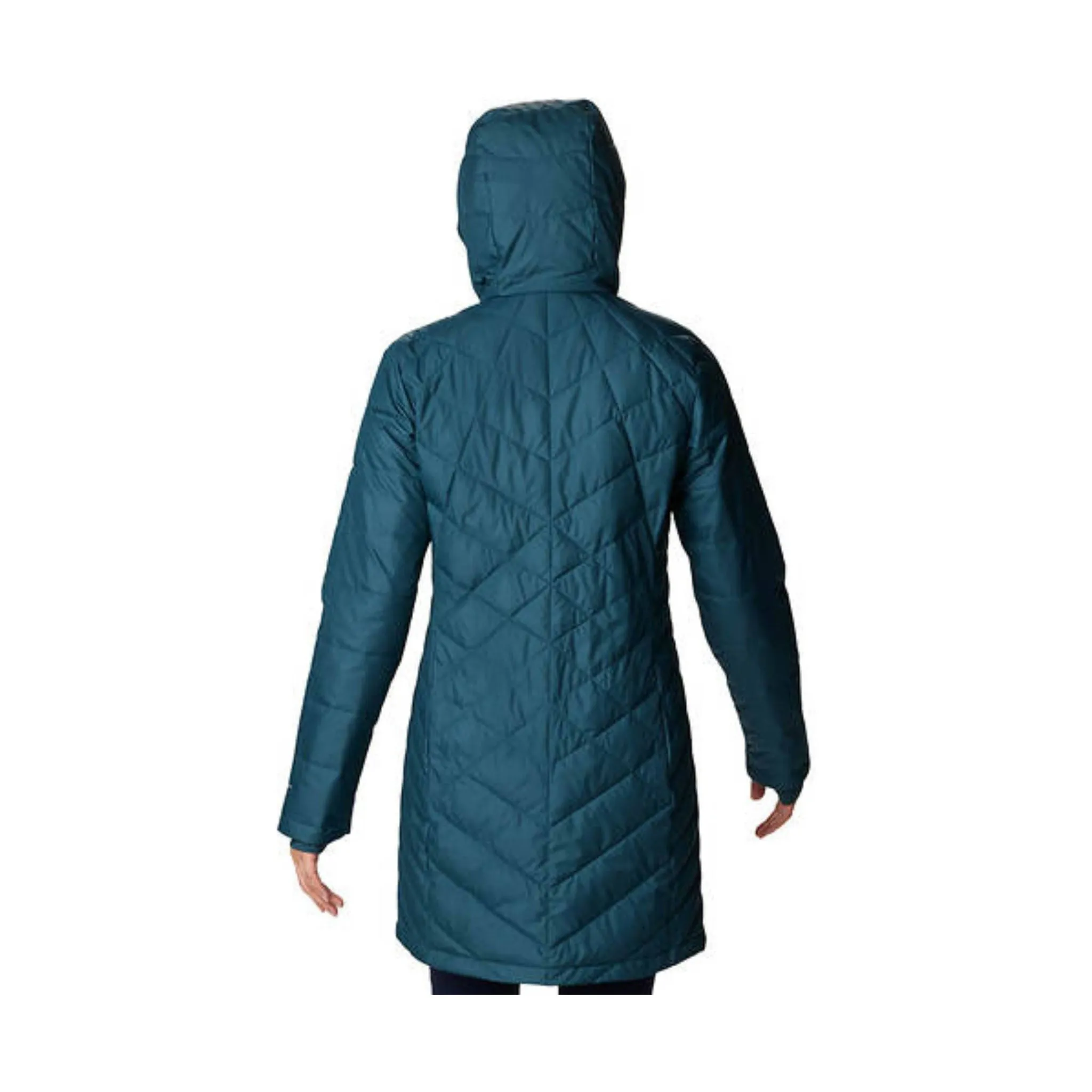 Columbia Women's Heavenly Long Hooded Jacket - Night Wave