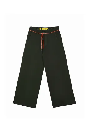 Cotton-Gabardine Straight-Leg Pants