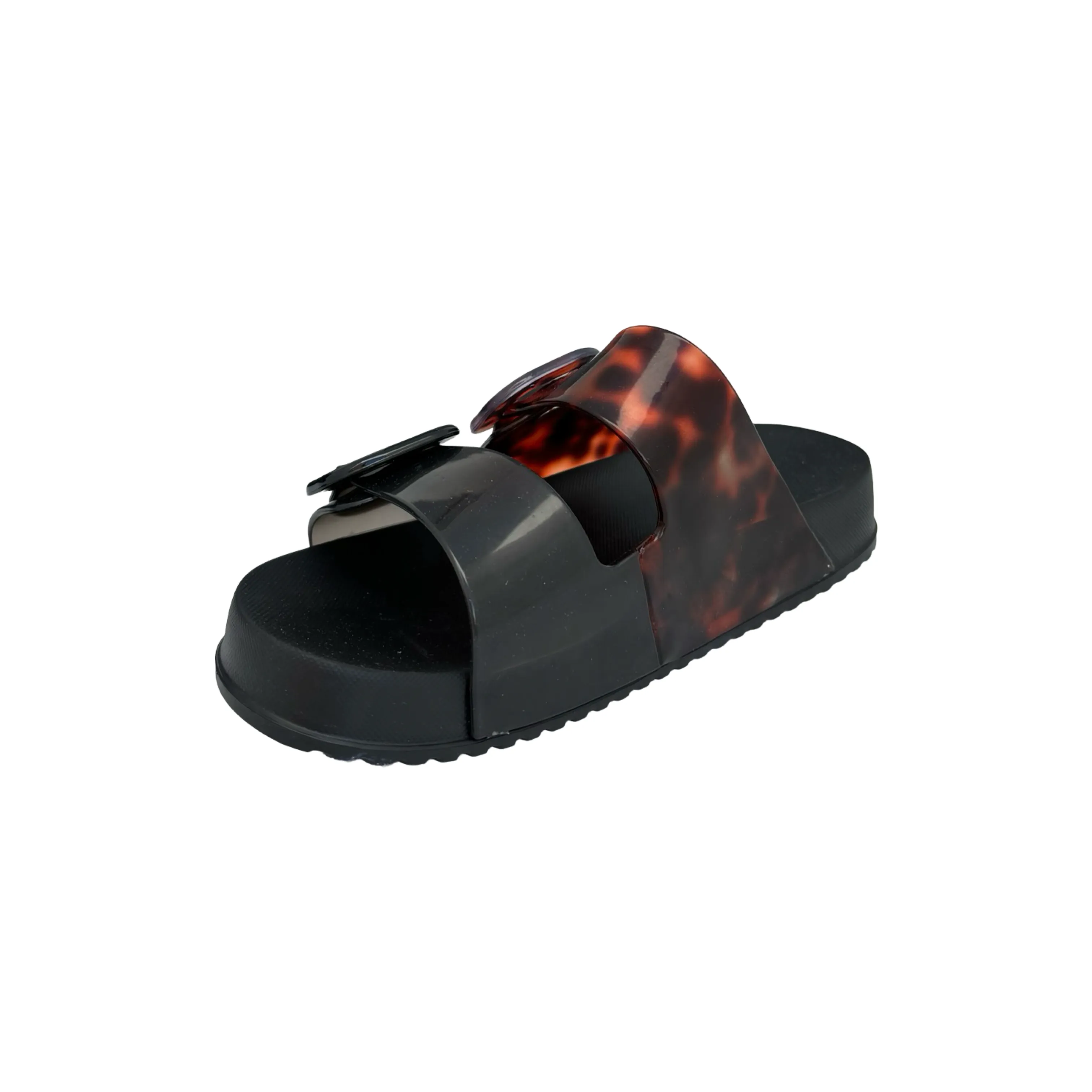 Cozy Black/Tortoise Slide