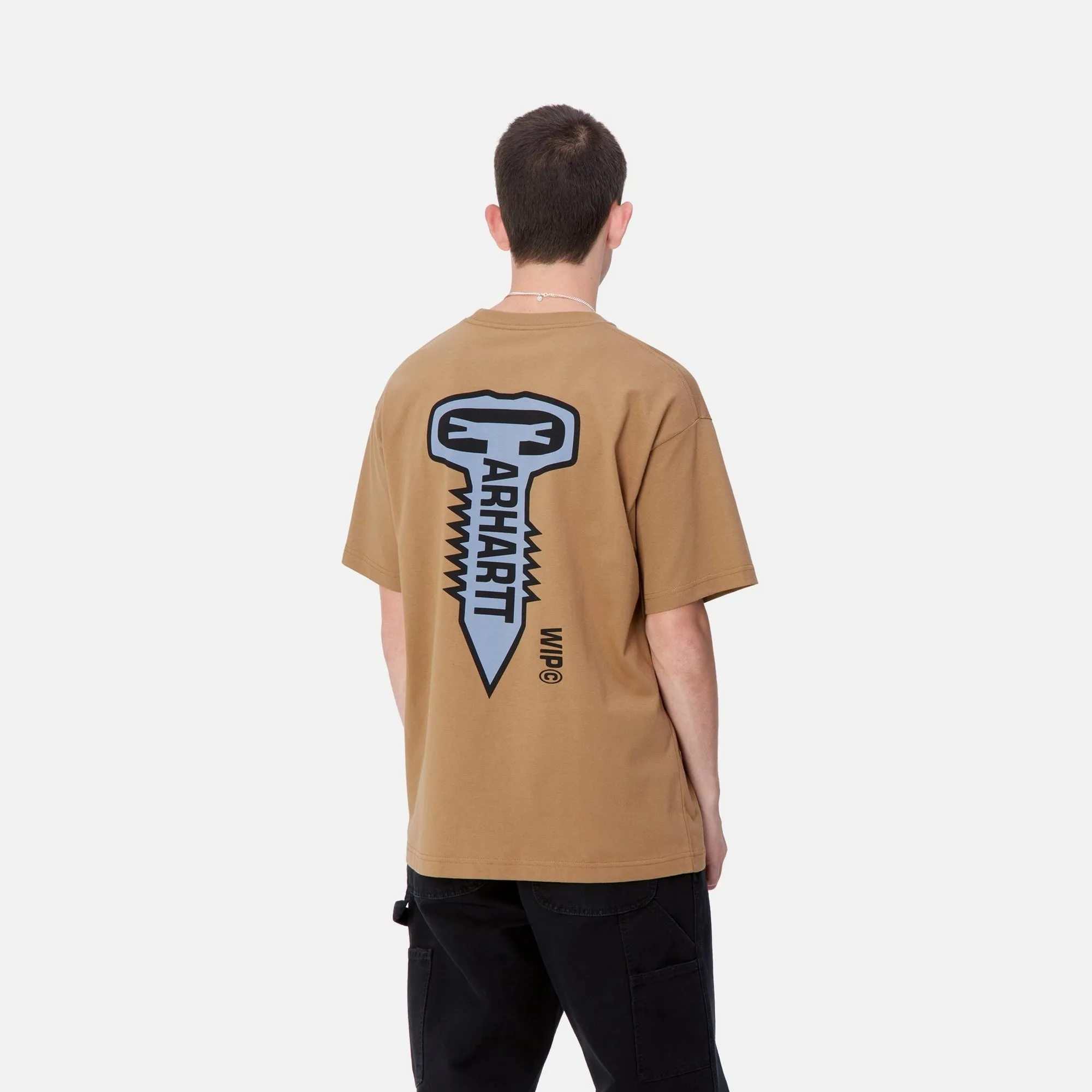 Cross Screw T-Shirt | Peanut