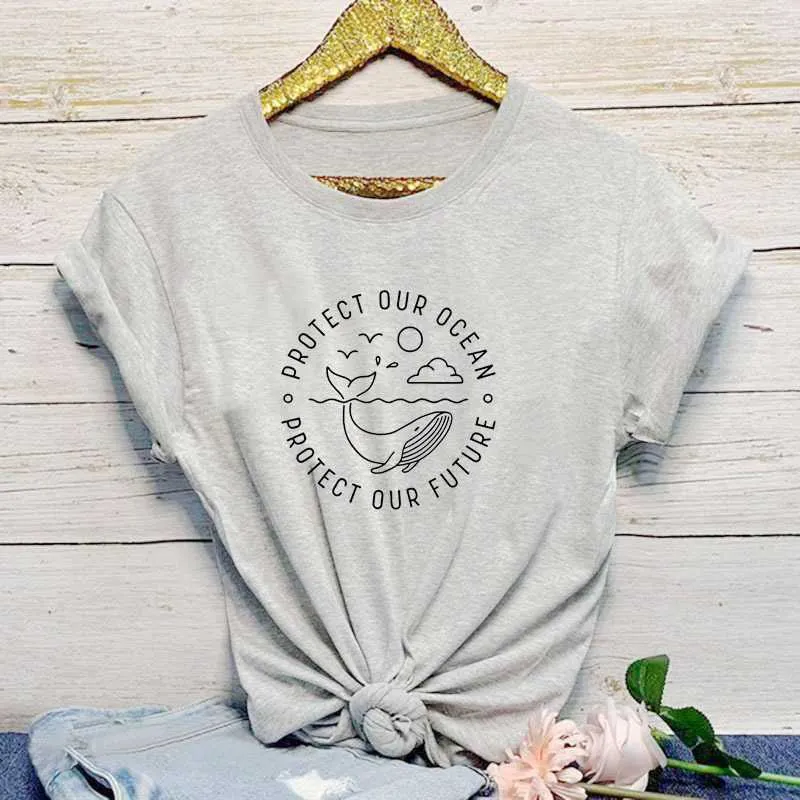 Cute Graphic Words Printed Tee Shirts