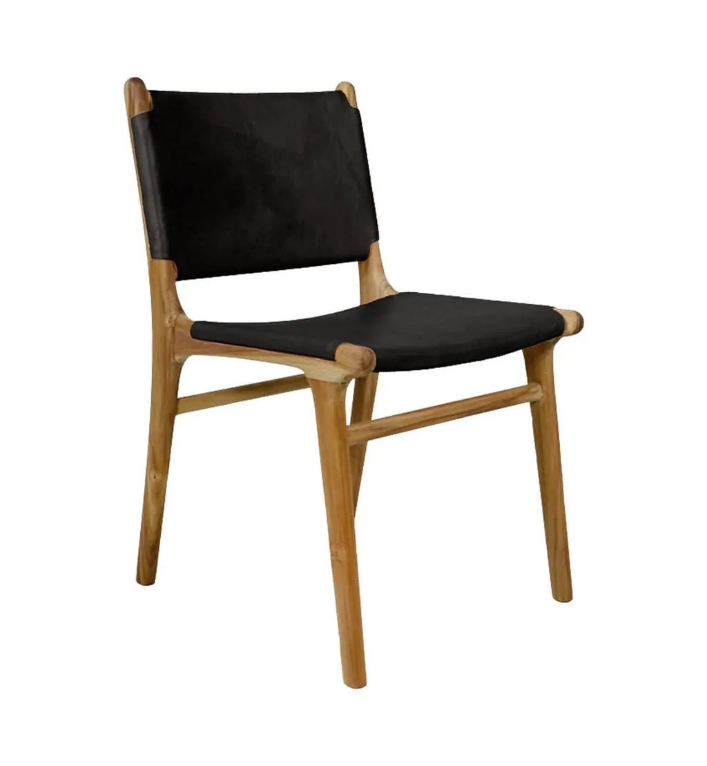 Dining Chair Flat- Black