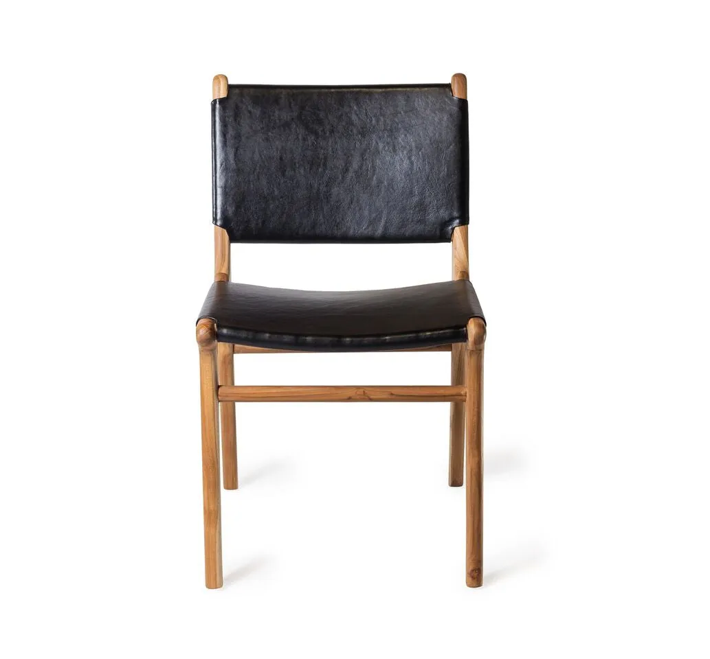 Dining Chair Flat- Black