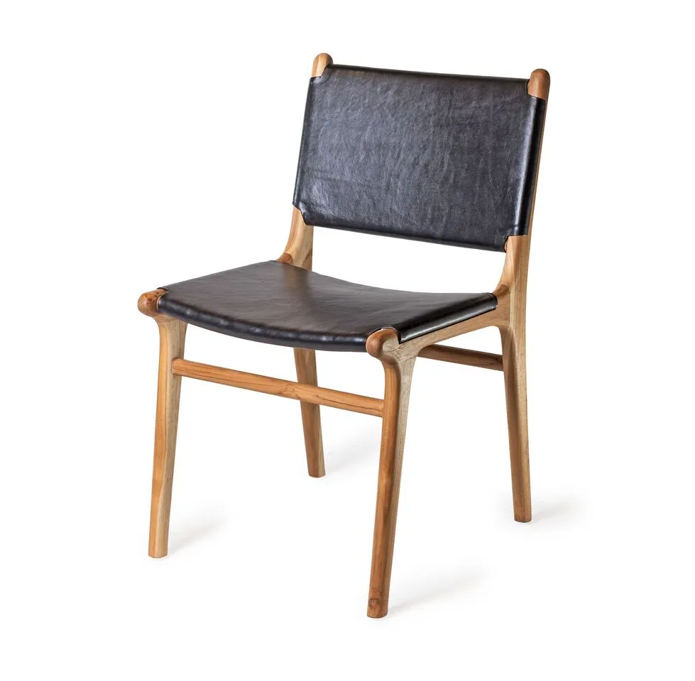 Dining Chair Flat- Black