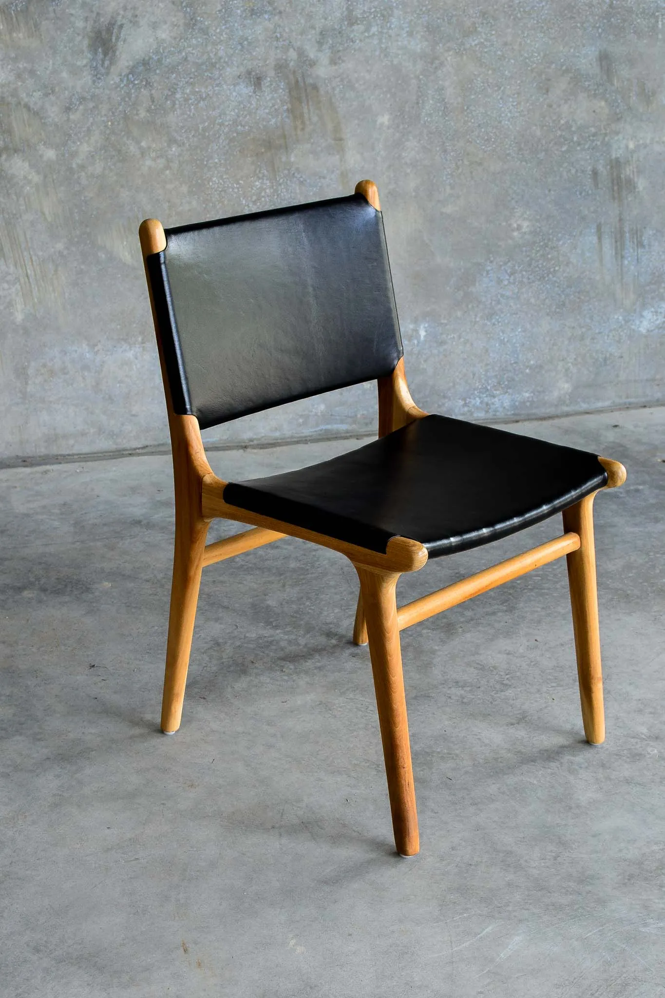 Dining Chair Flat- Black