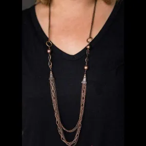 Endless Journey Copper Necklace