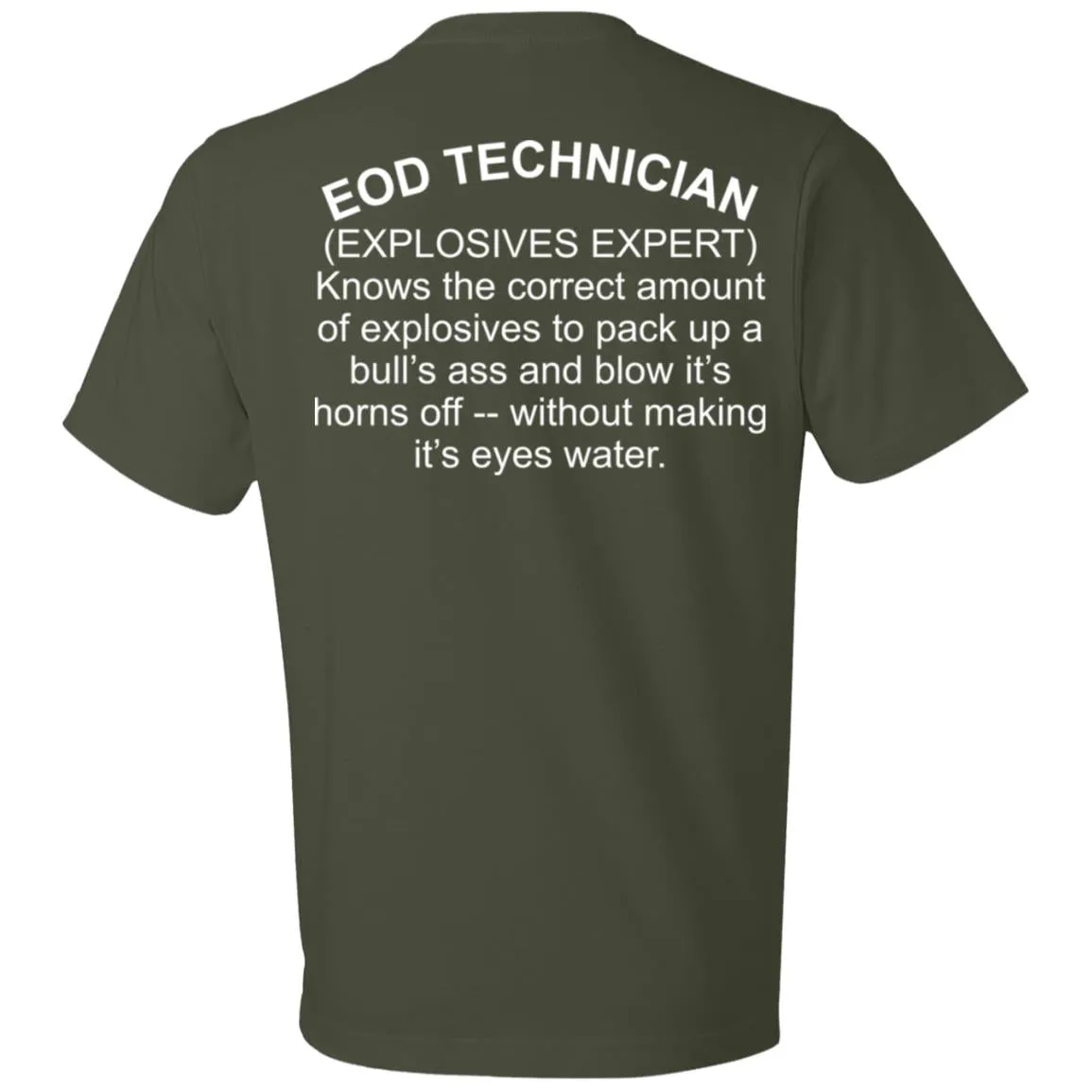 EOD Tech white T-Shirt