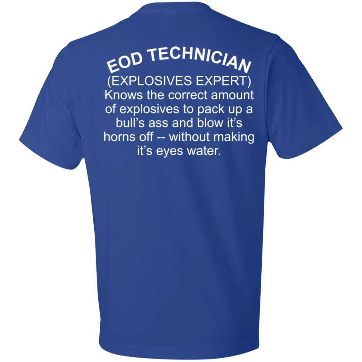 EOD Tech white T-Shirt