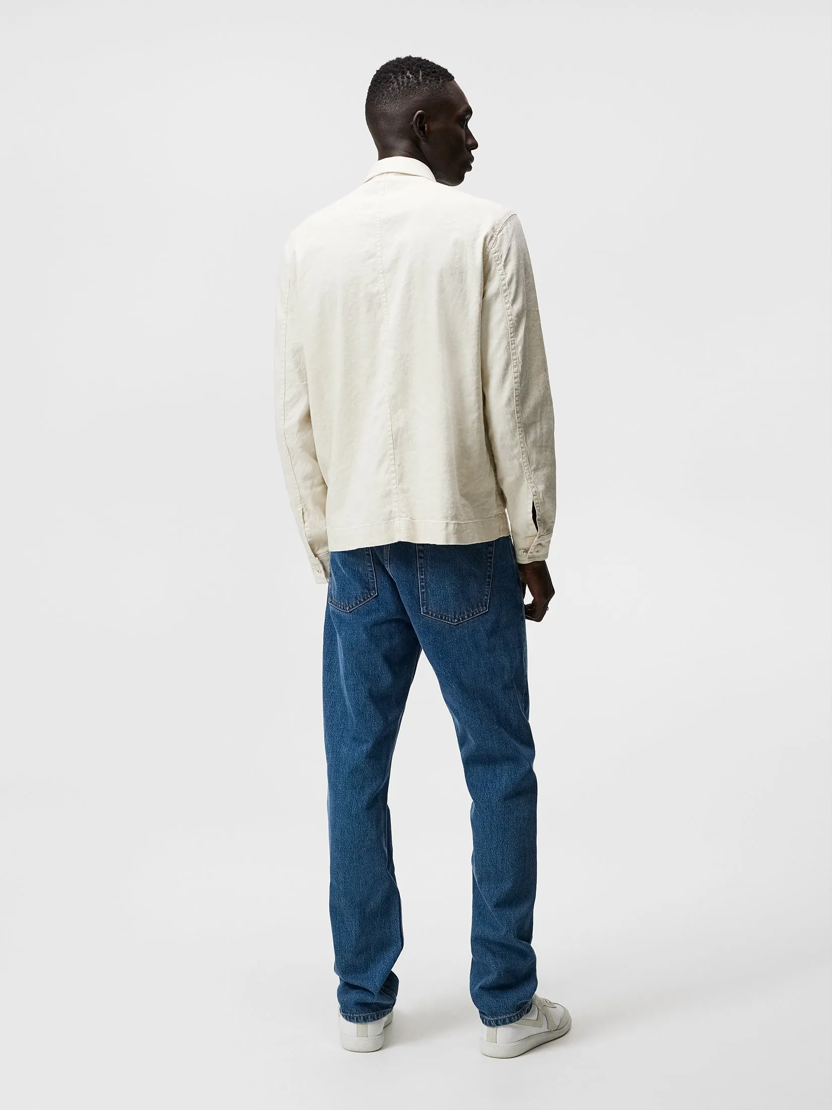 Errol Linen Workwear Overshirt