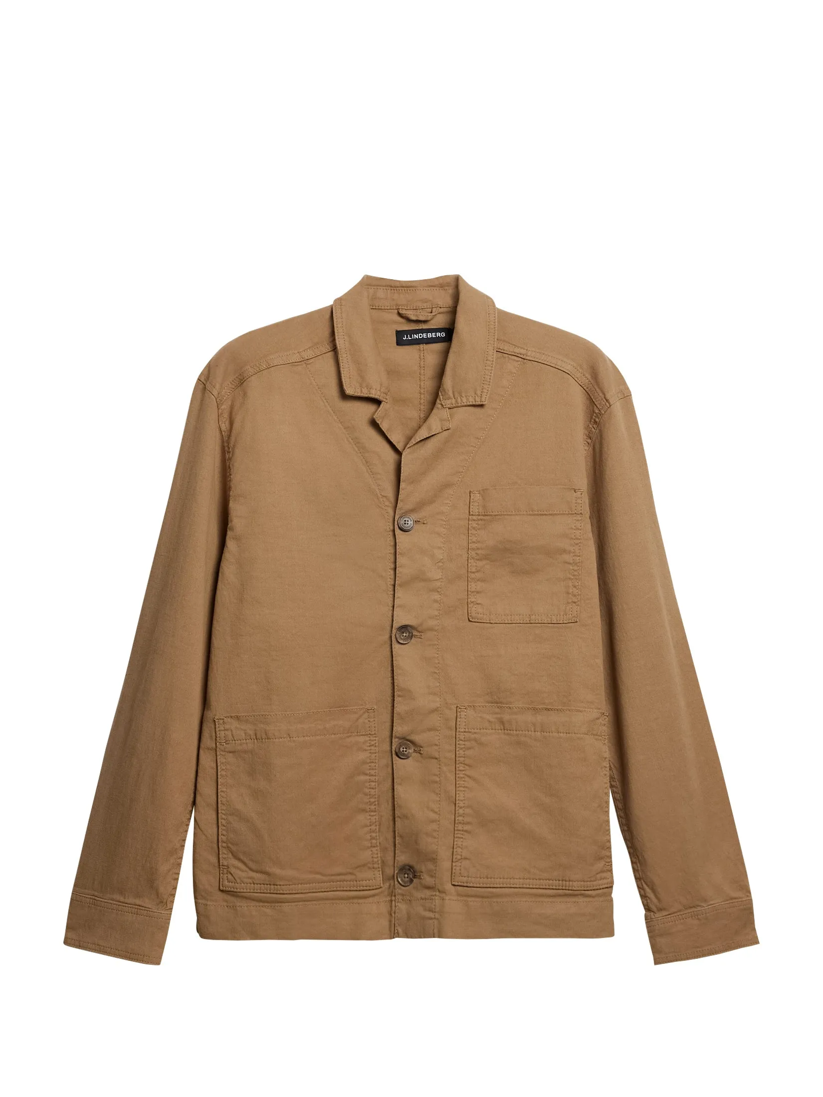 Errol Linen Workwear Overshirt