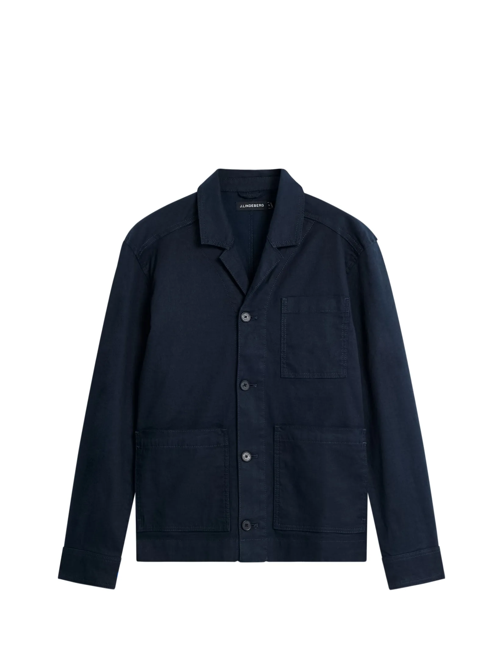 Errol Linen Workwear Overshirt